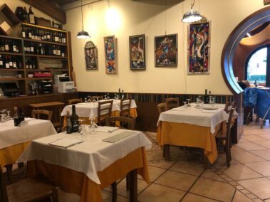 interno ristorante molinetto ravenna