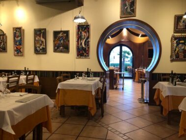 interno ristorante molinetto ravenna