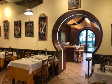 interno ristorante molinetto ravenna